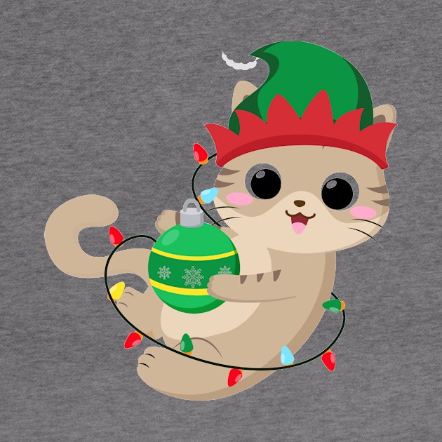 Christmas Kitty by DZHotMess